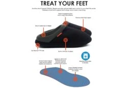 Archline Womens Slip On Comfortable Orthotic Slippers(Archline Model Womens Slip On Comfort Orthotic Slippers) -Skechers Sale Store 100b