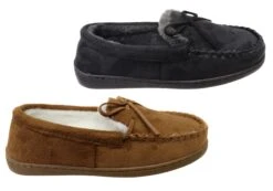 Scholl Orthaheel Womens Comfort Supportive Mohican Moccasin Slippers(Scholl Orthaheel Womens Comfortable Supportive Mohican Moccasin Slippers) -Skechers Sale Store 11