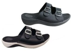 Homyped Womens Crest Massage Footbed Comfortable Slides Sandals(Homyped Womens Crest Massage Footbed Comfortable Slides Sandals) -Skechers Sale Store 1 013de14d c46f 4fb1 8315 77ec51968ab3