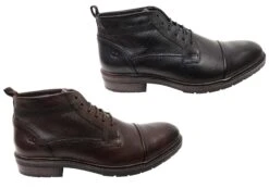 Democrata Riccardo Mens Brazilian Comfortable Leather Lace Up Boots(Democrata Riccardo Mens Brazilian Comfortable Leather Lace Up Boots) -Skechers Sale Store 1 2c8ce5fe 53e1 439e b3f7 5e9a18ee463c