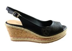 Bottero Giovanna Womens Comfort Leather Wedge Sandals Made In Brazil(Bottero Giovanna Womens Comfort Leather Wedge Sandals Made In Brazil)