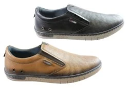 Pegada Justin Mens Leather Slip On Comfort Casual Shoes Made In Brazil(Pegada Justin Mens Leather Slip On Comfort Casual Shoes Made In Brazil) -Skechers Sale Store 1 ec1318dc ca8c 41d2 9a7c 1a63fce6d11e