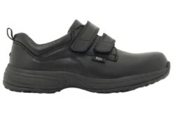 ROC Hype Junior Kids Black Adjustable Straps School Shoes(Roc Hype Junior Kids Velcro School Shoes)