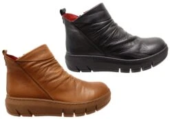 Orizonte Tempo Womens European Comfort Leather Ankle Boots(Orizonte Tempo Womens European Comfort Leather Ankle Boots) -Skechers Sale Store 1a 342e8415 fe0c 4582 a04a f4e511f6585a