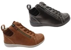 Homyped Odette Boots Womens Wide Fit Leather Ankle Boots(Homyped Odette Boots Womens Wide Fit Leather Ankle Boots) -Skechers Sale Store 1a 50e4587b 9eb7 4b21 bc8e a180f71c156d