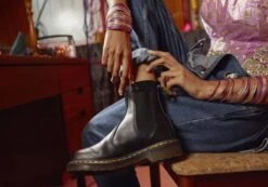 Dr. Martens Dr Martens 2976 YS Black Smooth Unisex Leather Chelsea Boots(Dr Martens 2976 Black Smooth Unisex Leather Chelsea Boots) -Skechers Sale Store 1a 5e9fc0d9 d49a 48d5 b5d5 93562364b384