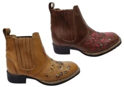 D Milton Emma Womens Leather Western Cowboy Chelsea Ankle Boots(D Milton Emma Women Comfortable Leather Western Cowboy Ankle Boots) -Skechers Sale Store 1aa 43a6f034 dff5 4a2a bfe2 e62432dde003