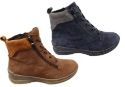 Caprice Nina Womens Extra Wide Leather Suede Lace Up Ankle Boots(Caprice Nina Womens Comfortable Leather Suede Lace Up Ankle Boots) -Skechers Sale Store 1aa 60d40e00 c7a6 4ccf a2fa f119c188536c