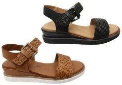 Orizonte Queni Womens Comfortable European Leather Wedge Sandals(Orizonte Queni Womens Comfortable European Leather Wedge Sandals) -Skechers Sale Store 2a 254029a5 c89e 4da4 9636 c79c5bd1391a