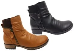 Orizonte Village Womens European Comfortable Leather Ankle Boots(Orizonte Village Womens European Comfortable Leather Ankle Boots) -Skechers Sale Store 2aa 2765ecf7 a63b 4149 93ab a0bc23a7bdca