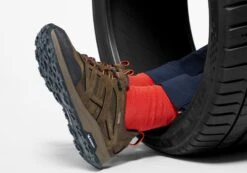 Hush Puppies Koodoo Mens Brown Comfortable Leather Lace Up Shoes(Hush Puppies Koodoo Mens Comfortable Leather Lace Up Shoes) -Skechers Sale Store 2ff