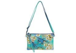 Modapelle Womens Leather Hand Painted Shoulder Cross Body Bag 3192(Modapelle Womens Leather Hand Painted Shoulder Cross Body Bag 3192)