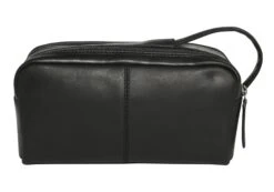 Modapelle Mens Leather Toiletry Bag With Retractable Handle Style 3921(Modapelle Bag 3921)