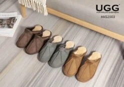 UGG Australian Shepherd Comfort Unisex Rafael Open Back Slippers(Ugg Australian Shepherd Comfort Unisex Rafael Open Back Slippers) -Skechers Sale Store 3 2ce5bdb7 f858 4192 befd 7de99bf968f1