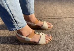 Usaflex Analise Womens Comfort Cushioned Wedge Sandals Made In Brazil(Usaflex Analise Womens Comfort Cushioned Wedge Sandals Made In Brazil) -Skechers Sale Store 3 336016a1 753a 458e a8f4 54419e5ab815