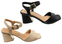 Ramarim Marley Womens Comfortable Brazilian Mid Heel Dress Sandals(Ramarim Marley Womens Comfortable Brazilian Mid Heel Dress Sandals) -Skechers Sale Store 3xx