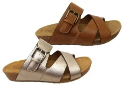 Comfortiva Gervaise Womens Comfort Footbed Wide Fit Leather Sandals(Comfortiva Gervaise Womens Comfort Footbed Wide Fit Leather Sandals) -Skechers Sale Store 4a 5cc2dd7f 3c46 4b6d af5c e157fd10dd7b