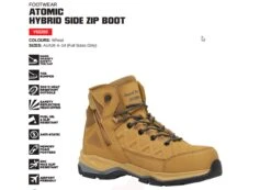 Hard Yakka Mens Comfortable Atomic Hybrid Safety Hiker(Hard Yakka Mens Comfortable Atomic Hybrid Safety Hiker) -Skechers Sale Store Atomic