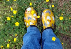 Sloggers Comfortable Womens Splash Shoes Yellow Chicken(Sloggers Comfortable Womens Splash Shoes Yellow Chicken) -Skechers Sale Store Chicken