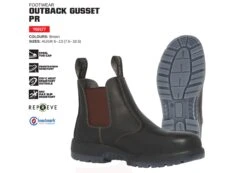 Hard Yakka Mens Leather Outback Pull On Steel Toe PR Safety Boots(Hard Yakka Mens Brown Leather Outback Pull On Steel Toe Pr Safety Boots) -Skechers Sale Store Hard Yakka Mens Leather Outback Pull On Steel Toe PR Safety Boots