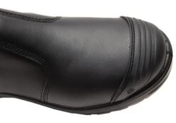 KingGee Mens Black Tradie Gusset Steel Cap Safety Boots With Scuff Cap(Kinggee Mens Black Tradie Gusset Steel Cap Safety Boots With Scuff Cap 3) -Skechers Sale Store IMG 0064 1