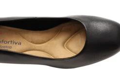 Comfortiva Peach Womens Comfort Footbed Wide Fit Leather Court Shoes(Comfortiva Peach Womens Comfort Footbed Wide Fit Leather Court Shoes) -Skechers Sale Store IMG 0080