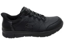 Skechers Mens Slip Ins Work Nampa Knotly Slip Resistant Shoes(Skechers Mens Slip Ins Work Nampa Knotly Slip Resistant Shoes)