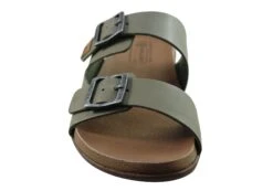 New Face Silvan Womens Comfort Leather Slides Sandals Made In Brazil(New Face Silvan Womens Comfort Leather Slides Sandals Made In Brazil) -Skechers Sale Store IMG 0314 04bafea3 67ad 497a 9c0d 3f04fa58049b