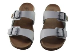 New Face Silvan Womens Comfort Leather Slides Sandals Made In Brazil(New Face Silvan Womens Comfort Leather Slides Sandals Made In Brazil) -Skechers Sale Store IMG 0338 2aeaafea 09ef 46df 815e afa168f8fd4d