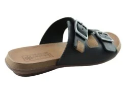 New Face Silvan Womens Comfort Leather Slides Sandals Made In Brazil(New Face Silvan Womens Comfort Leather Slides Sandals Made In Brazil) -Skechers Sale Store IMG 0355 6991b96c 42e8 429c bb2a 4476f6721289