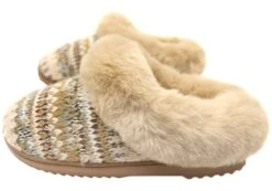 Dearfoams Womens Comfortable Hannah Festive Knit Clog Slippers(Dearfoams Womens Comfortable Hannah Festive Knit Clog Slippers) -Skechers Sale Store IMG 0397