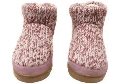 Dearfoams Womens Comfortable Whitney Knit Bootie Slippers(Dearfoams Womens Comfortable Whitney Knit Bootie Slippers) -Skechers Sale Store IMG 0405