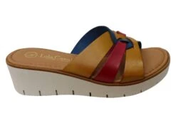 Lola Canales Zena Womens Comfortable Spanish Leather Slides Sandals(Lola Canales Zena Womens Comfortable Spanish Leather Slides Sandals)