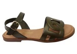 Lola Canales Corin Womens Comfortable Leather Sandals Made In Spain(Lola Canales Corin Womens Comfortable Leather Sandals Made In Spain)