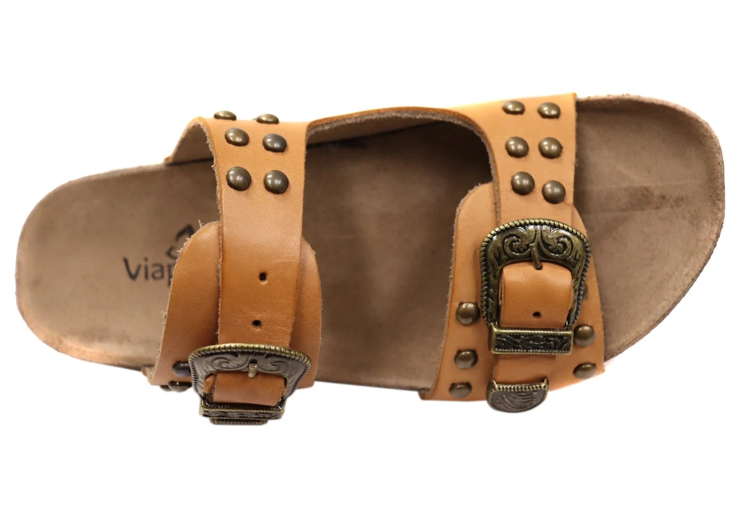 Via Paula Renee Womens Leather Comfort Slides Sandals Made In Brazil(Via Paula Renee Womens Leather Comfort Slides Sandals Made In Brazil) 9 Via Paula Renee Womens Leather Comfort Slides Sandals Made In Brazil(Via Paula Renee Womens Leather Comfort Slides Sandals Made In Brazil) - Image 9