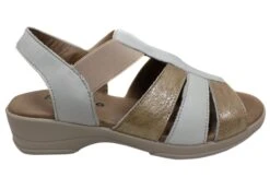 Flex & Go Azara Womens Comfortable Leather Sandals Made In Portugal(Flex Go Azara Womens Comfortable Leather Sandals Made In Portugal)