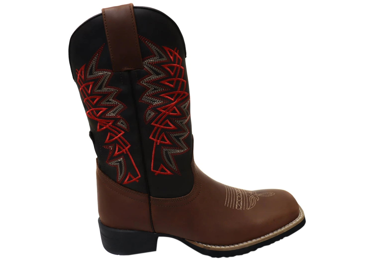 D Milton Alonzo Mens Leather Comfortable Western Cowboy Boots(D Milton Alonzo Mens Leather Comfortable Western Cowboy Boots) 2 D Milton Alonzo Mens Leather Comfortable Western Cowboy Boots(D Milton Alonzo Mens Leather Comfortable Western Cowboy Boots) - Image 2