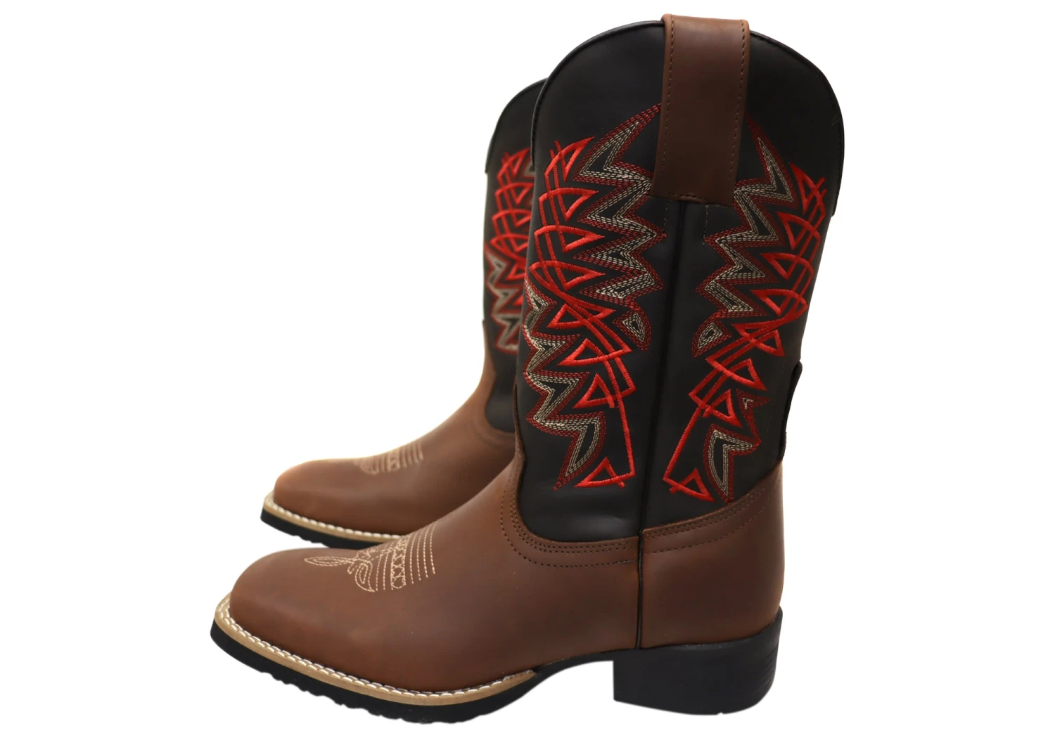 D Milton Alonzo Mens Leather Comfortable Western Cowboy Boots(D Milton Alonzo Mens Leather Comfortable Western Cowboy Boots) 9 D Milton Alonzo Mens Leather Comfortable Western Cowboy Boots(D Milton Alonzo Mens Leather Comfortable Western Cowboy Boots) - Image 9
