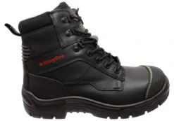 KingGee Mens Phoenix 6Z Side Zip Safety Work Boots With Scuff Cap(Kinggee Mens Phoenix 6z Side Zip Safety Work Boots With Scuff Cap)