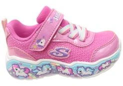 Skechers Kids Infants Girls Play Scene Fun Squad Comfortable Shoes(Skechers Kids Infants Girls Play Scene Fun Squad Comfortable Shoes)