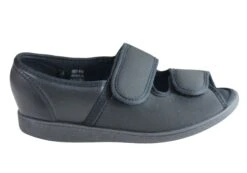 Homyped Anika Womens Comfort Wide Fit Adjustable Open Toe Slippers(Homyped Anika Womens Comfort Wide Fit Adjustable Open Toe Slippers)