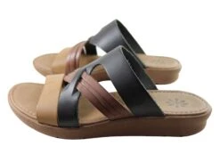 New Face Anza Womens Comfort Leather Slides Sandals Made In Brazil(New Face Anza Womens Comfort Leather Slides Sandals Made In Brazil) -Skechers Sale Store IMG 0912 8f8e31a1 801c 4eca be53 be4def104096