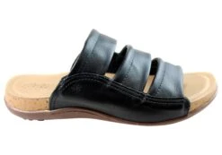 New Face Serenity Womens Comfort Leather Slides Sandals Made In Brazil(New Face Serenity Womens Comfort Leather Slides Sandals Made In Brazil)