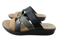 New Face Anza Womens Comfort Leather Slides Sandals Made In Brazil(New Face Anza Womens Comfort Leather Slides Sandals Made In Brazil) -Skechers Sale Store IMG 0940 66510ce7 2909 4e83 afbd fa260fe07c20