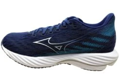 Mizuno Mens Wave Rider 28 Comfortable Running Shoes Estate Blue(Mizuno Mens Wave Rider 28 Comfortable Running Shoes Estate Blue) -Skechers Sale Store IMG 1106