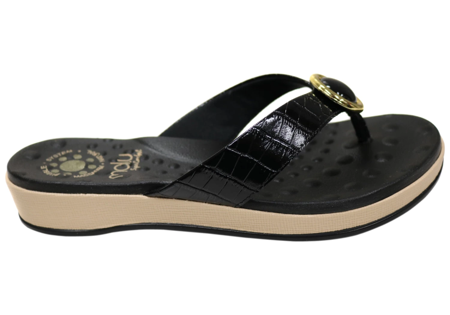 Malu Supercomfort Larra Womens Comfort Thongs Sandals Made In Brazil(Malu Supercomfort Larra Womens Comfort Thongs Sandals Made In Brazil) 2 Malu Supercomfort Larra Womens Comfort Thongs Sandals Made In Brazil(Malu Supercomfort Larra Womens Comfort Thongs Sandals Made In Brazil) - Image 2