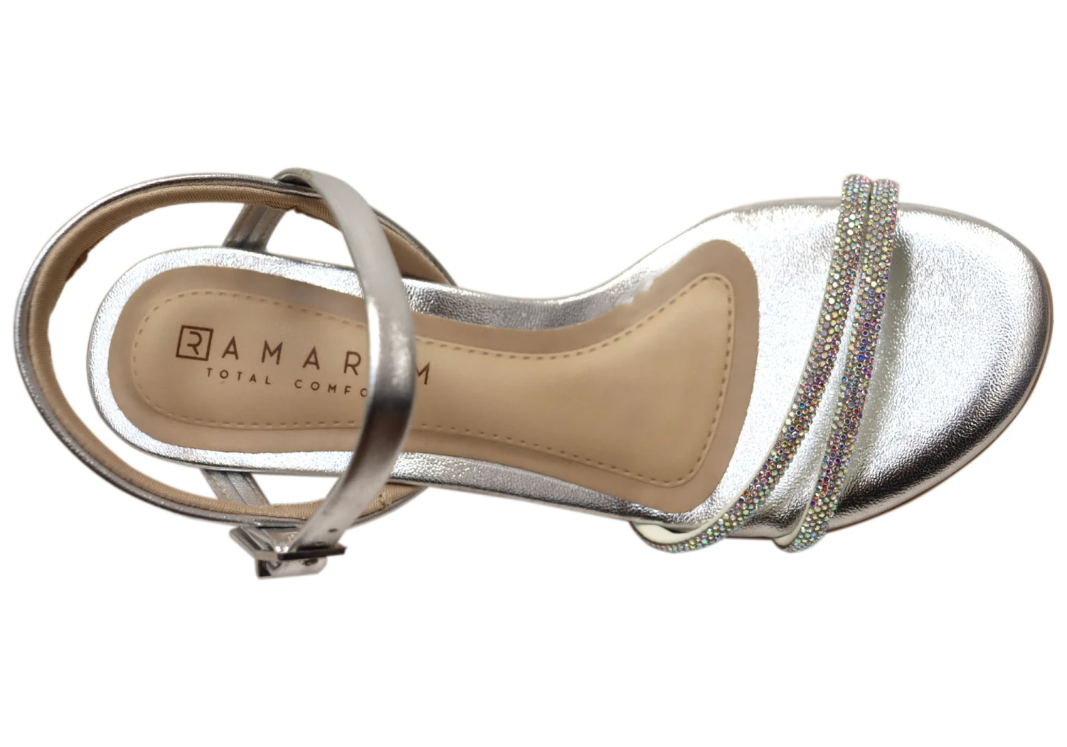 Ramarim Total Comfort Erica Womens Brazilian Mid Heel Dress Sandals(Ramarim Total Comfort Erica Womens Mid Heel Dress Sandals Made In Brazil) 2 Ramarim Total Comfort Erica Womens Brazilian Mid Heel Dress Sandals(Ramarim Total Comfort Erica Womens Mid Heel Dress Sandals Made In Brazil) - Image 2