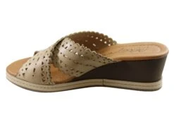 New Face Tory Womens Leather Wedge Slides Sandals Made In Brazil(New Face Tory Womens Leather Wedge Slides Sandals Made In Brazil) -Skechers Sale Store IMG 1188 e2e35922 7b37 4762 b9c8 f7387bc72b55