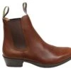 Slatters Ranch Mens Comfortable Leather Dress Boots(Slatters Ranch Mens Comfortable Leather Dress Boots)