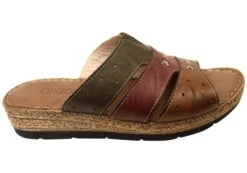 Orizonte Cottage Womens Comfortable European Leather Slides Sandals(Orizonte Cottage Womens Comfortable European Leather Slides Sandals)